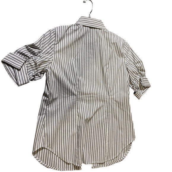 Ann Taylor Womans Short Sleeve Button Up - Picture 4 of 5